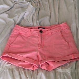 Pink shorts